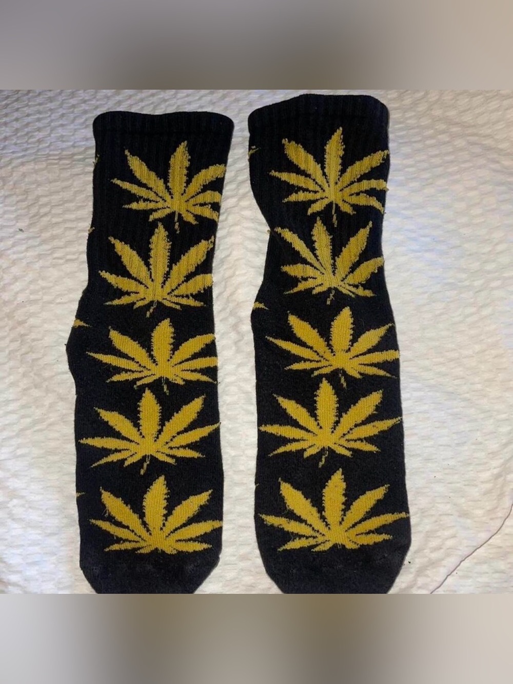 Marijuana Cannabis Leaf Socks